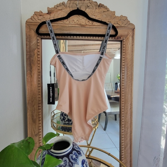 NWT KARL LAGERFELD PARIS One Piece Bathing Suit - Picture 7 of 15